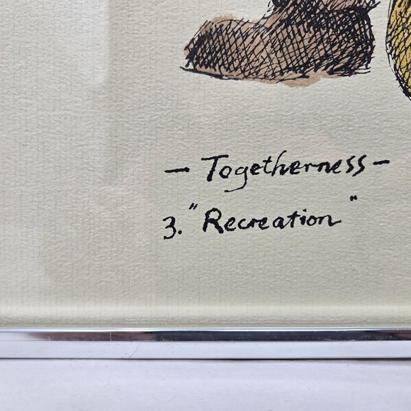 Barry Leighton Jones lithograph Out To Play Children-Dog Togetherness Recreation - Picture 10 of 15